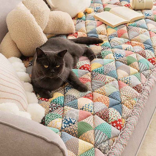 Cat Mat Dog Cushion Pet Sofa Cushion Cat Dog Bed Non-Slip Thick Anti-Cat Scratch Machine Washable Pet Supplies – For Cats & Dogs – Suitable for Home & Car – Perfect Gift for Pet Lovers