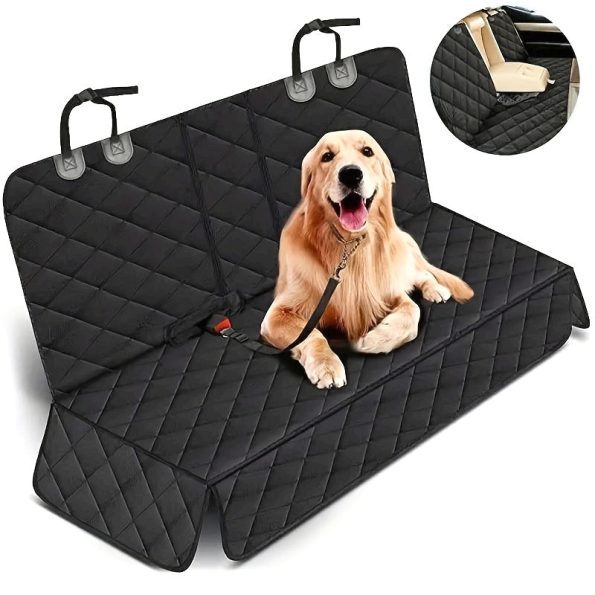 Car Back Seat Pet Mat, Car Travel Accessories, Scratch-Resistant Pet Car Pad, Pet Seat Cushion