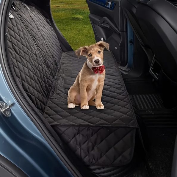 Car Back Seat Pet Mat, Car Travel Accessories, Scratch-Resistant Pet Car Pad, Pet Seat Cushion