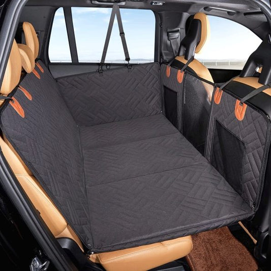 [Load-bearing Car Pet Mat] Load-bearing Car Pet Mat – Dog Travel Hammock Rear Seat Cushion Hard Board Car Dog Bed